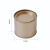 上柯 W1521 圆形茶叶罐马口铁罐包装铁盒 可定制 香槟金直径73*高60mm