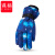 谋福（CNMF）成人冬季保暖滑雪手套 简约时尚涂鸦加绒加厚骑车手套 (男款星空蓝 )