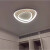 松伟彩云之南系列 LED护眼现代轻奢卧室灯创意餐勒洛三角形吸顶灯 25W