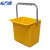 希万辉 带刻度加水桶清洁工具塑料手提水桶【黄色】XWH0371
