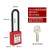 挂牌锁LOTO隔离工业安全绝缘锁个人设备上锁能量工程安全挂锁 76mm钢梁主管
