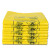 海斯迪克 HKW-103 加厚黄色医疗垃圾袋(50个)背心式塑料袋 手提式70升80*90cm