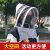 蜂之家养蜂蜂帽 高清面罩纱网透气 户外防风养蜂钓鱼防蜜蜂防蚊虫 灰色