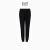 阿玛尼EMPORIO ARMANI/EA7/2024夏季女士棉质弹力束脚健身卫裤 【合身版束脚】黑色 S