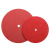 红色纤维轮薄款尼龙轮磨光片不锈钢拉丝轮抛光打磨片100/150/200 红色纤维轮【250*5*16孔】