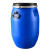 食品级加厚酒桶泔水桶密封桶旧化工桶塑料桶圆桶蓝桶发酵桶 60升蓝色全新料特厚法兰桶