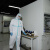 海锐得HG6930防尘液态化学品喷洒防护服带帽连体蓝色胶条55g工业防尘服CE(TYPE4-6) M 