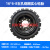 工程轮胎工业机械承重轮电动地牛用橡胶实心轮胎300100橡胶空圈 450-12四孔实心轮胎工程车辆专