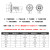 重安盛鼎 镀镍十字圆头带垫自攻电子小螺丝盘头带垫自攻钉M1.7M2M2.3-M3] M1.7*4(500个) 