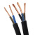 电线yz电缆线2 3 4 5芯1.5 2.5 4 6平方三相四线国标软铜橡胶户外 软电缆2芯6平方(拆零1米价)