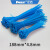 PANDUIT泛达特氟龙美国进口扎带PLT2S-M76铁氟龙耐酸碱耐腐蚀抗紫外线阻燃束线带 PLT2S-M76  原装1000根 蓝色