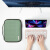 DIOEDF 平板电脑收纳包袋手提可放键盘适用苹果ipad11pro12.9英寸mini6air4华 墨绿色大号硬壳款（可放13寸的轻薄笔记本）