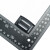 UTX 双向日子扣 日字扣 交叉调整 防滑 DIY配件扣具 灰色两边内宽20中间25mm
