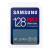 三星（SAMSUNG）128GB SD存储卡Ultimate U3 V30 4K超高清拍摄相机内存卡sd卡 官方标配 蓝色