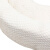赫思迪格 工业吸油条（1条) 吸附棉条 清理围堵吸油棉条吸油栅 白色条12.7cm*3m JG-1762