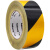 黑黄色反光膜贴纸pet警示胶带地面划线地标贴警戒线护栏安全标识 黑黄宽60mm*23米