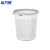 希万辉 压圈垃圾桶卫生间厕所厨房纸篓【白色】XWH0343