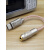 侧至柒瑞昱5686便携式数字音频解码耳放耳机转接线 金色(ALC5686袋装)
