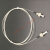 隐形光纤线 自粘隐形透明光缆光纤延长线皮线光钎线光纤线尾纤光 透明白 10m