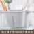 厨房置物架放碗筷滴水沥水篮台面碟盘餐具收纳盒滤水碗柜 米色沥水置物架(1个)