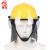 者也 02款韩式消防头盔 微型消防站配置抢险救援防砸防护安全帽灭火演习装备 黄色