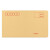 稳斯坦 W726 (100只)牛皮纸信封袋 单据信封袋增值税发票袋邮局标准信封收纳袋 黄牛皮3号175*125mm