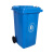锐安捷 环卫垃圾桶 RAJ-LJT-240B 710×575×1030mm 蓝色 240L 1个/件