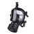 京斯坦 MF14防毒面具 全面具消防毒全面罩电力烟雾黑色滤毒罐 防毒面具+滤毒罐 