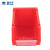 箱大王 Xlj-08 加厚组立式物料盒 斜口盒零件盒 五金元件盒 红色450*300*180