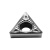 三角形倒角PCD车床铝用数控刀片TCGT110202/110204/16T304/090204 TCGT090208-AK GR10 边长9/r0