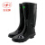双安XRSA-12369 雨鞋  黑色(长筒)防腐蚀 尺码：43  单位：双