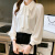 素优米（SUYOUMI）事业单位面试正装职业白色衬衫女夏教师教资正式场合单位上班套装 白色衬衫 S