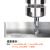 卡博斯 60度钨钢铣刀球刀CNC涂层硬质合质2刃铣刀立铣刀数控球头铣刀锣刀 R2*4D*100L