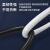 讯浦 六类网线 网络跳线 无氧铜线芯 非屏蔽 线缆 灰色0.5米