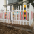 PVC塑钢护栏变压器护栏电力塑料围栏电箱污水池终端设备隔离柵栏 护栏高1.2m长度1米