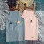 韩式围裙时尚款漂亮洋气的围兜大人做饭衣厨房背心式防水防油 钉扣背带防水纯墨绿-法斗