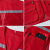 夏季反光马甲志愿者多口袋装饰工作服广告摄影透气网背心定制logo 大红色 XXL