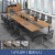 简约会议桌椅组合大小型多人洽谈长条桌子作台办公室会议室 1.6*0.m(适合4人)
