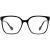 GM黑框眼镜女男素颜大框TR90-ATA超轻显脸小韩版潮配度数 TR90-ATA黑框 配1.74非球面防蓝光/高度数