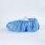 COFLYEE 蓝色一次性无纺布全筋印花鞋套 防尘防滑透气无纺布鞋套2000只/箱定制