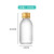 贝傅特 玻璃瓶 实验室分装瓶 化工样品瓶透明瓶带盖大口径小瓶子空瓶小药瓶 100ml大肚 