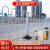 夜莺 京式道路护栏市政马路隔离栏人行道防撞围栏交通安全防护栏路障栏杆 安装高度0.8米*3.08米宽/套