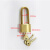 集兴 JX-0288 防爆铜链条锁工业黄铜倒链锁  铜锁03款短梁 1个