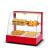 迅爵(狐小二层)商用保温柜小型加热恒温箱展示柜台式板栗蛋挞面包玻璃熟食柜剪板X651