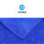 龙代（longdai）纤维洗车毛巾 保洁抹布清洁擦拭布吸水毛巾擦车布160*60cm 蓝色