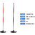 百舸 电力安全围网支架 围网杆警戒线围栏支架 墩式1.2M