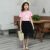 井柏凝女童套装夏季中大儿童韩版洋气短袖网纱半身裙子女孩时尚两件套 粉衣黑裙 独角兽 150cm