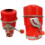 汽车防火罩防火花熄火器货车排气管阻火器防护罩排气罩 红色 排气管直径 3.5厘米