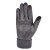 赫思迪格 麂皮绒手套 冬季全指保暖加绒触屏户外防风骑行防滑手套 黑色5双 JG-1682