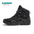 LOWA徒步鞋男户外山型打野靴战术GTX防滑透气防水登山鞋537 女款-黑色 36.5